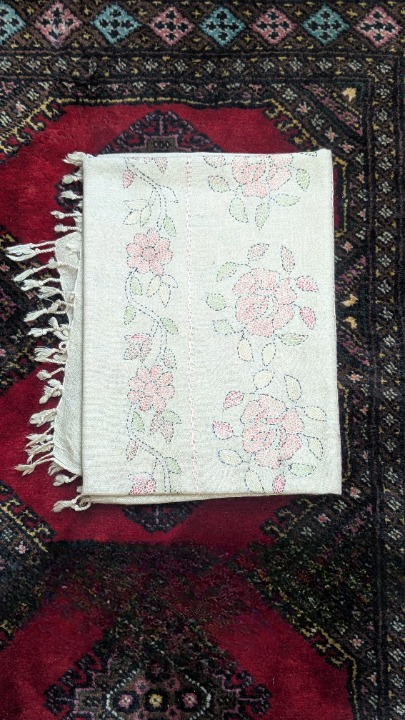 Rang-e-Bahar Shawl – Pastel Rose Elegance