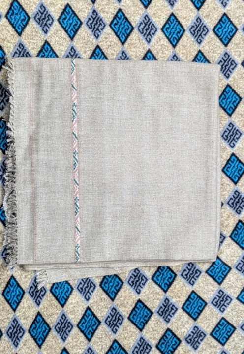 Regal Grey | Subtle Sophistication in a Heritage Shawl